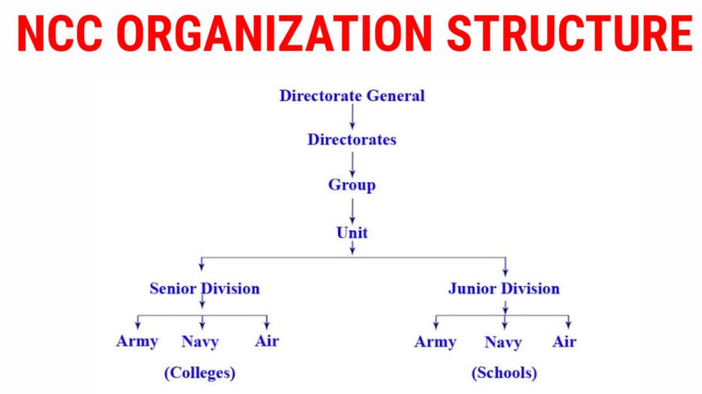 NCC ORGANISATION STRUCTURE